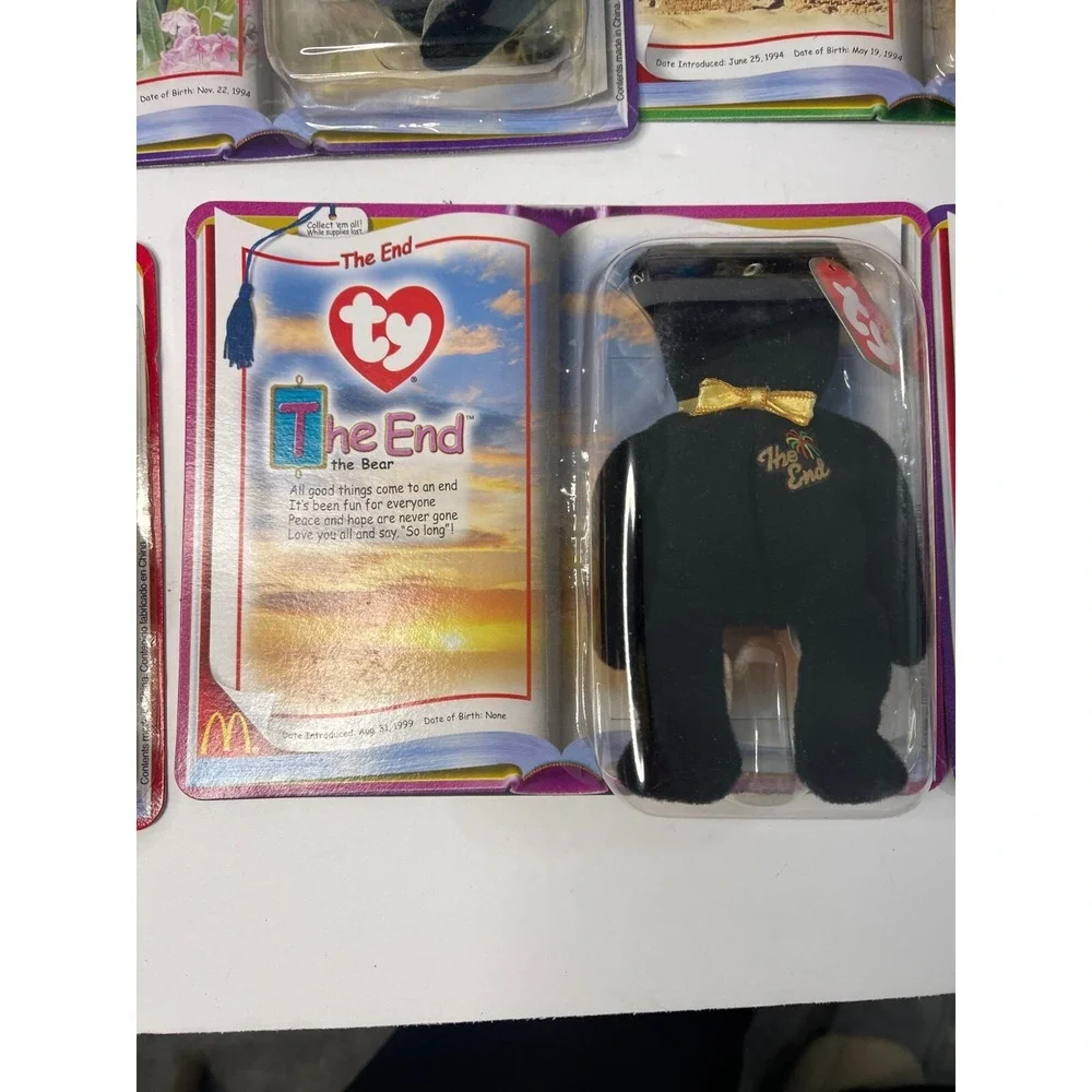 2000 TY Teenie Beanie Babies International McDonalds Toys Complete Set of 11‎